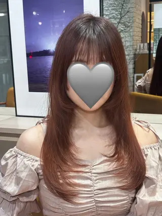 ロング カラー 夏海 大宮美容室のヘアスタイル