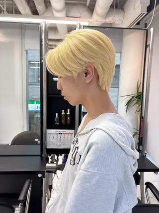 ショート カラー 🍎ハイトーンカラー /MANA🍎のヘアスタイル