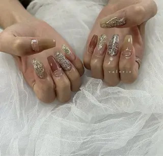 ロング valerie /  miyuのネイルデザイン