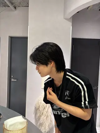 メンズ Mai🍀西梅田 メンズカットモデルのヘアスタイル