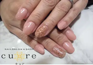 ミディアム ネイル ネイルサロン Cureのネイルデザイン