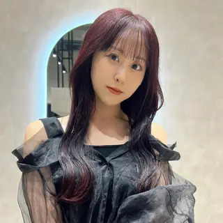 ロング 🩵シオリ/透明感/ ハイトーン🩵のヘアスタイル