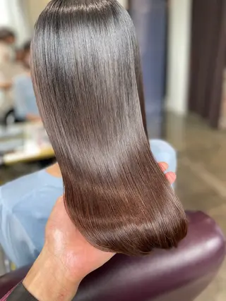 ミディアム カラー 心斎橋/縮毛矯正/ 髪質改善　吉見勇亮のヘアスタイル