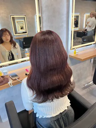ロング カラー 💖札幌カラー 指名No.1💖玲奈のヘアスタイル