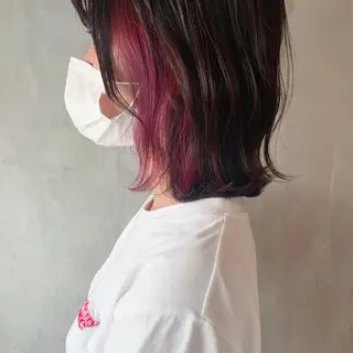 カラー なかの たくみのヘアスタイル