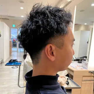 パーマ メンズ メンズカット／パーマ 牛尾丈のヘアスタイル