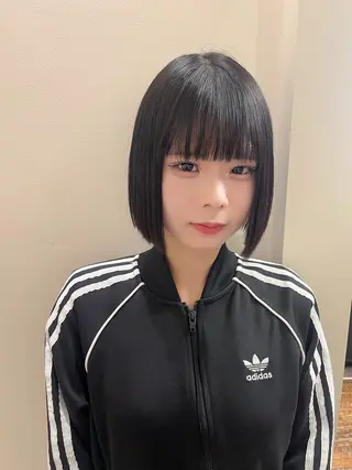 ショート 【美ボブ.艶カラー. 梅田茶屋町】midoのヘアスタイル