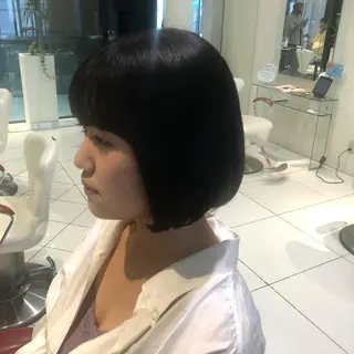 ショート ✨髪質改善ストレート ×ミニボブ✨萩原　翼のヘアスタイル