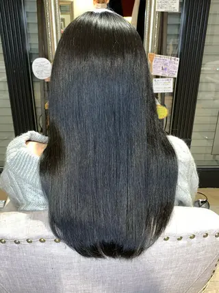 ロング カラー 艶髪レイヤー上田 紗也🇰🇷💗のヘアスタイル