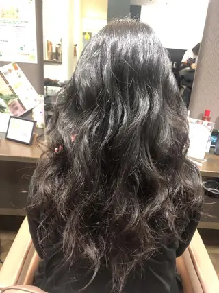 ロング カラー pep natsumiのヘアスタイル