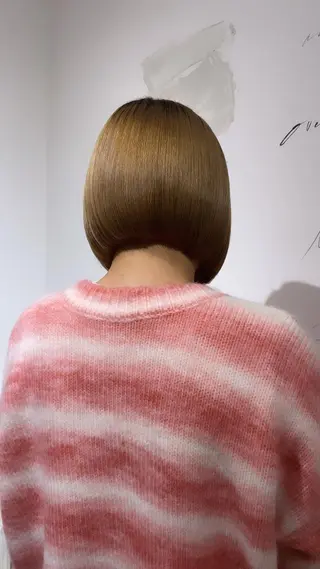 ミディアム カラー 鳴海 稜真のヘアスタイル