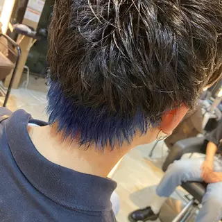 ショート カラー 井手 孔介のヘアスタイル