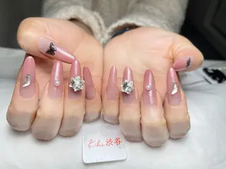 ネイル 💕鈴木ユリ パラジェル/オフ無料のネイルデザイン