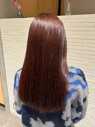 ロング カラー アサノ メグミのヘアスタイル