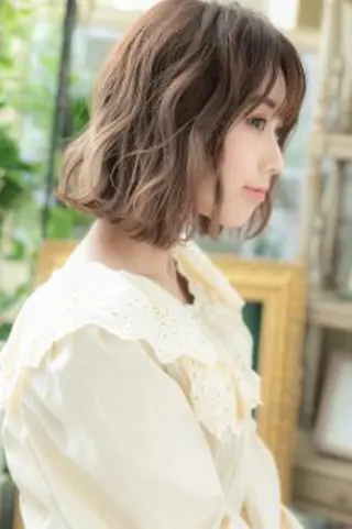 ミディアム カラー 出川 宙☘️のヘアスタイル