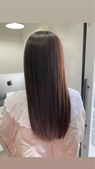 ロング Larry🌼中下 美香のヘアスタイル