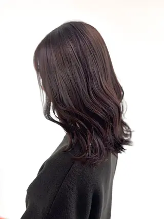 カラー セミロング Atem ☀️大町店のヘアスタイル