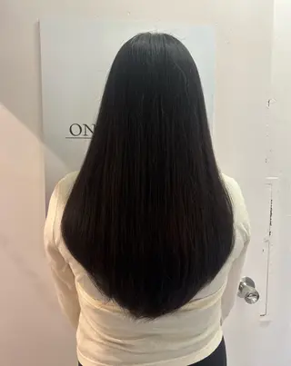 ロング カラー 骨格/顔型/伏見/ 佐藤 里菜のヘアスタイル