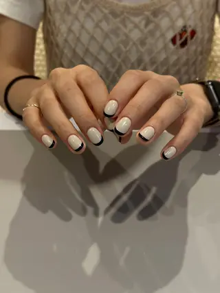 ショート カラー パーマ ヘアアレンジ メンズ キッズ ネイル マツエク・マツパ アイブロウ ar. harajukuのネイルデザイン