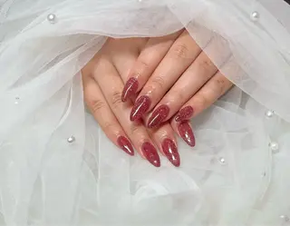 ロング 🧸熊谷 かほ🧸のネイルデザイン