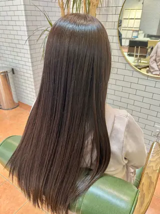 ロング カラー 石井 佑樹のヘアスタイル