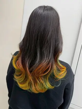 カラー ロング 【公式】amble luxe池袋東口🩷のヘアスタイル