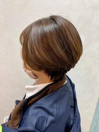 ショート 加藤 遥花のヘアスタイル