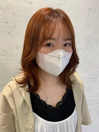 ミディアム カラー fifth おのでら ようのヘアスタイル
