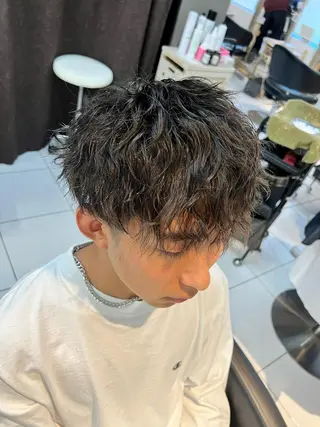 パーマ メンズ パーマ特化美容師 茂木広幸のヘアスタイル