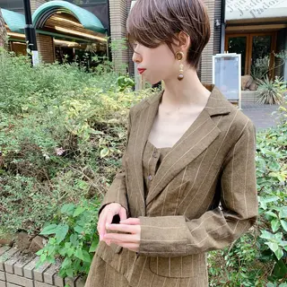 ショート ショート特化美容師 大阪京橋　大本　渉のヘアスタイル