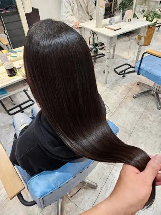 ロング 髪質改善/レイヤー/ 顔周りカット/代表西のヘアスタイル