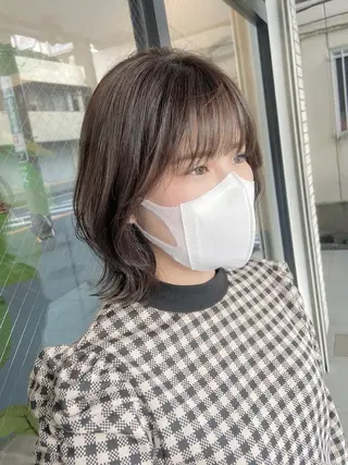 ショート 柏韓国ヘア 白石芽衣のヘアスタイル