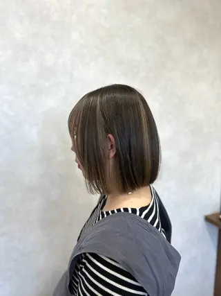 カラー Salon de QualiaRUNAのヘアスタイル