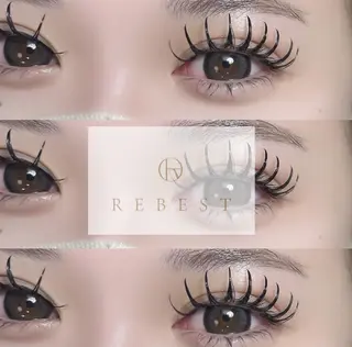 マツエク・マツパ ＲＥＢＥＳＴ ｅｙｅｌａｓｈのマツエク・マツパデザイン