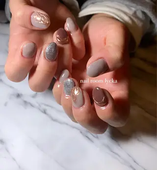 ネイル ﾈｲﾙﾙｰﾑﾘｯｶ 𝐦𝐚𝐲𝐮のネイルデザイン