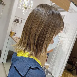 ミディアム 髪質改善特化 安東駿介のヘアスタイル