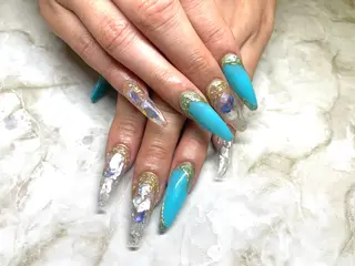 ロング LeLien ♡のネイルデザイン