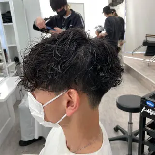 パーマ メンズ ✨️ツイスパ波巻き特 化小杉澪生✨️のヘアスタイル
