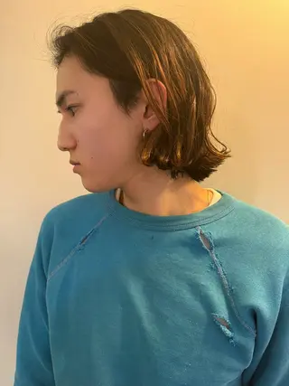 ミディアム 林 倖生(三軒茶屋)のヘアスタイル