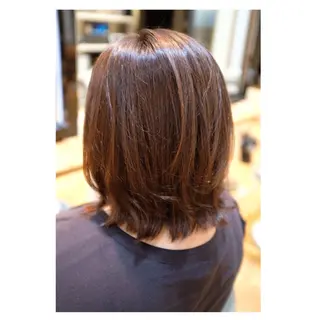 カラー ショートカット／ 明千（ミチ）のヘアスタイル