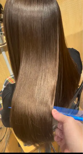 ロング カラー ヘアアレンジ 【美髪とカット】 AKIFUMIのヘアスタイル
