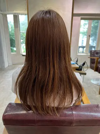 カラー ✨ブリーチなしカラー ×髪質改善✨松村 潤のヘアスタイル