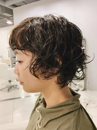 ショート パーマ 🌈前田 潤 /ショート/レイヤーのヘアスタイル