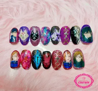 ネイル CROWN プライベートサロンのネイルデザイン