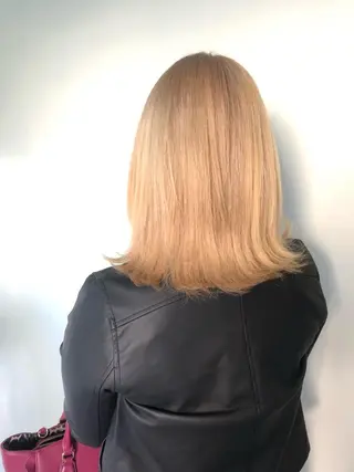 ミディアム カラー ベイリコルド　アトリ 店長　宮城一真のヘアスタイル
