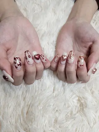 ネイル plus j ゆう˚ʚ♡ɞ˚のネイルデザイン
