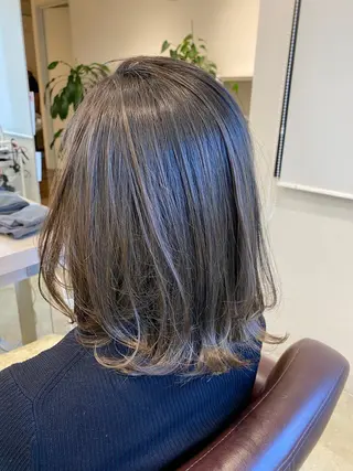 ミディアム 坂本 雅哉のヘアスタイル