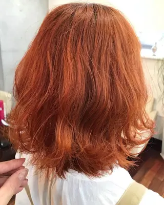 ミディアム 山内 悠のヘアスタイル