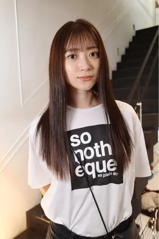 ロング nishiura nanasaのヘアスタイル