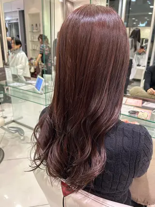 ロング カラー 🍀富久 永梨🧸のヘアスタイル